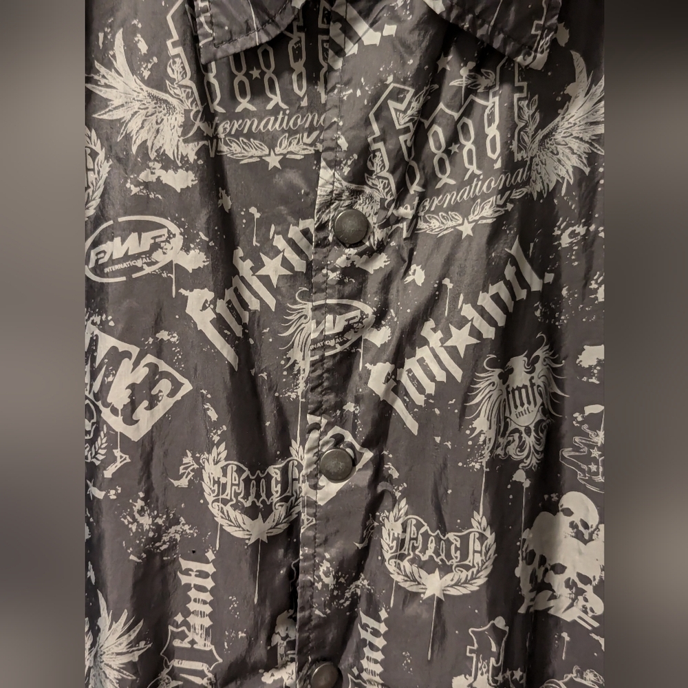 Fmf Button Up Lined Jacket Size Large - image 4